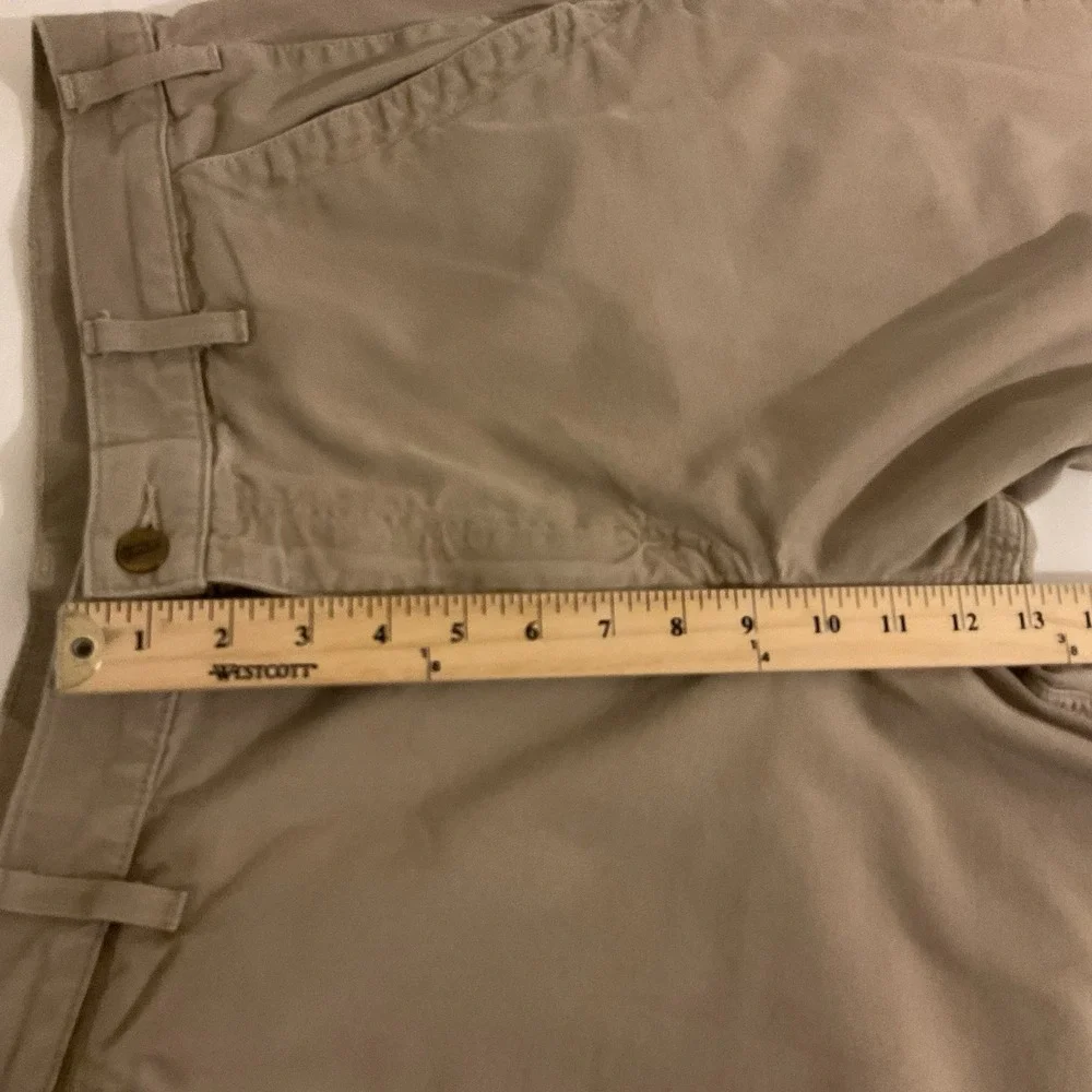 Carhartt Men's Dark Tan Khaki Carpenter Pants, Size 38 X 32 Relaxed Fit - Picture 7 of 11